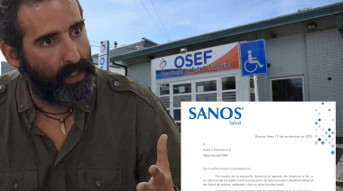 Tomasevich acelera una contratación millonaria en OSEF a días de dejar el cargo